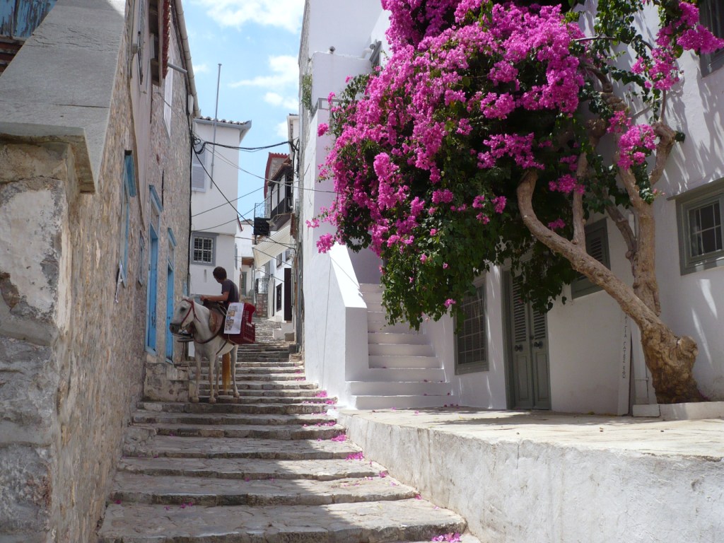 I journey down the 100 steps but the street is still the very same