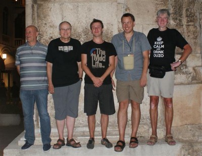 Henning, Jarkko, Maarten, Tom and Wybe