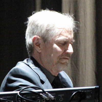 Neil controlling the Hammond B3