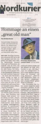 NordKurier 20/21 Sept.2014