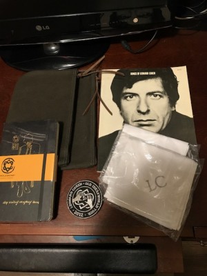 Leonard Cohen stuff.JPG