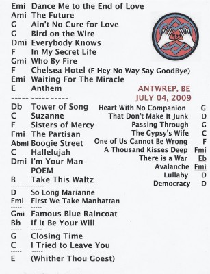 Setlist Antwerp - July 4 2009 (small).jpg