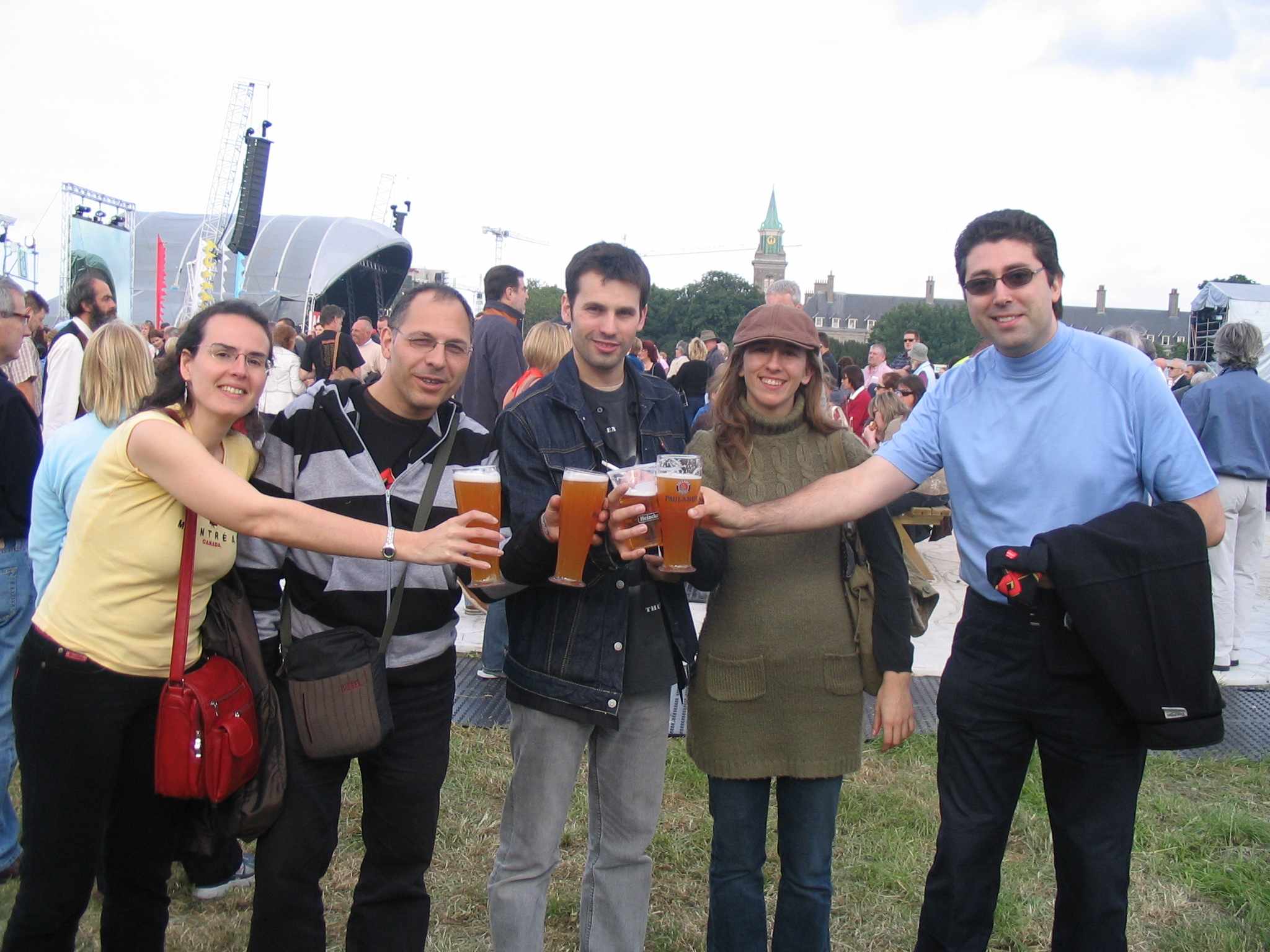 Luisa, Antonio, Jorcx, Eva and Oscar