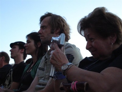 Arlene, Filip, Liesbeth, Maarten on the first row in Gent.