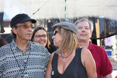 happy meeting after the soundcheck